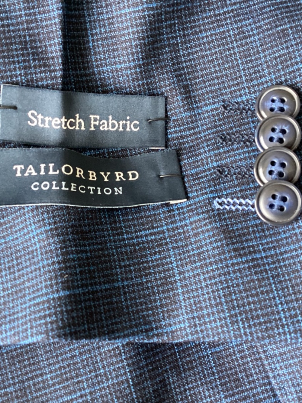 TailorByrd Broken Check Sport Coat 42R - Picture 8 of 14